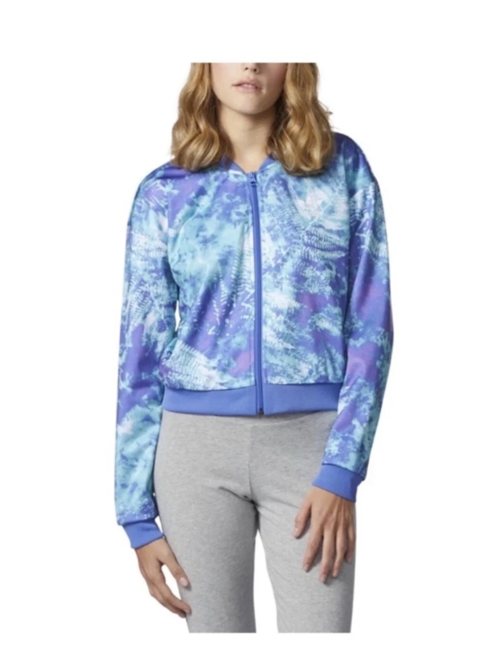Adidas Ocean Elements Cropped Track Jacket Activewear